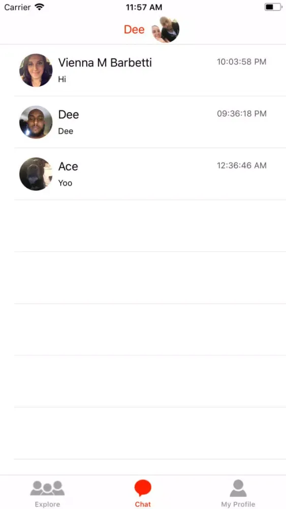 Eri Dating Ekran Görüntüleri