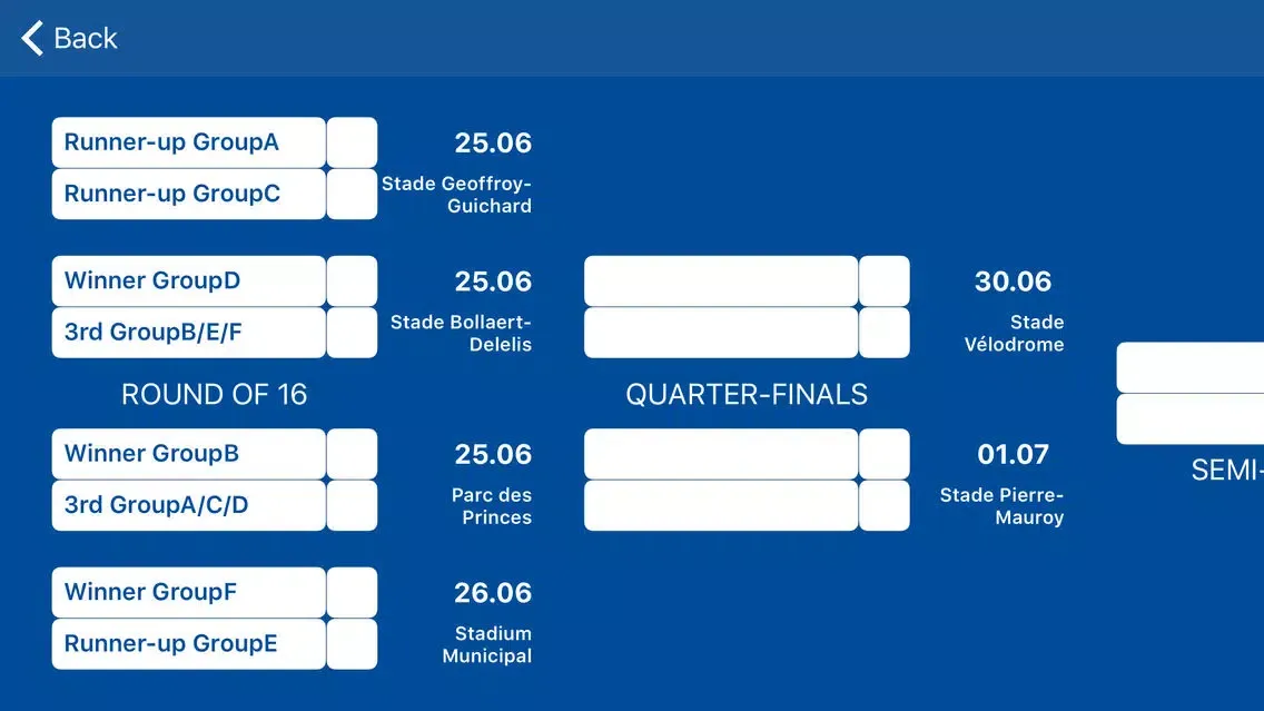 تصاویر Calendar for Euro 2016