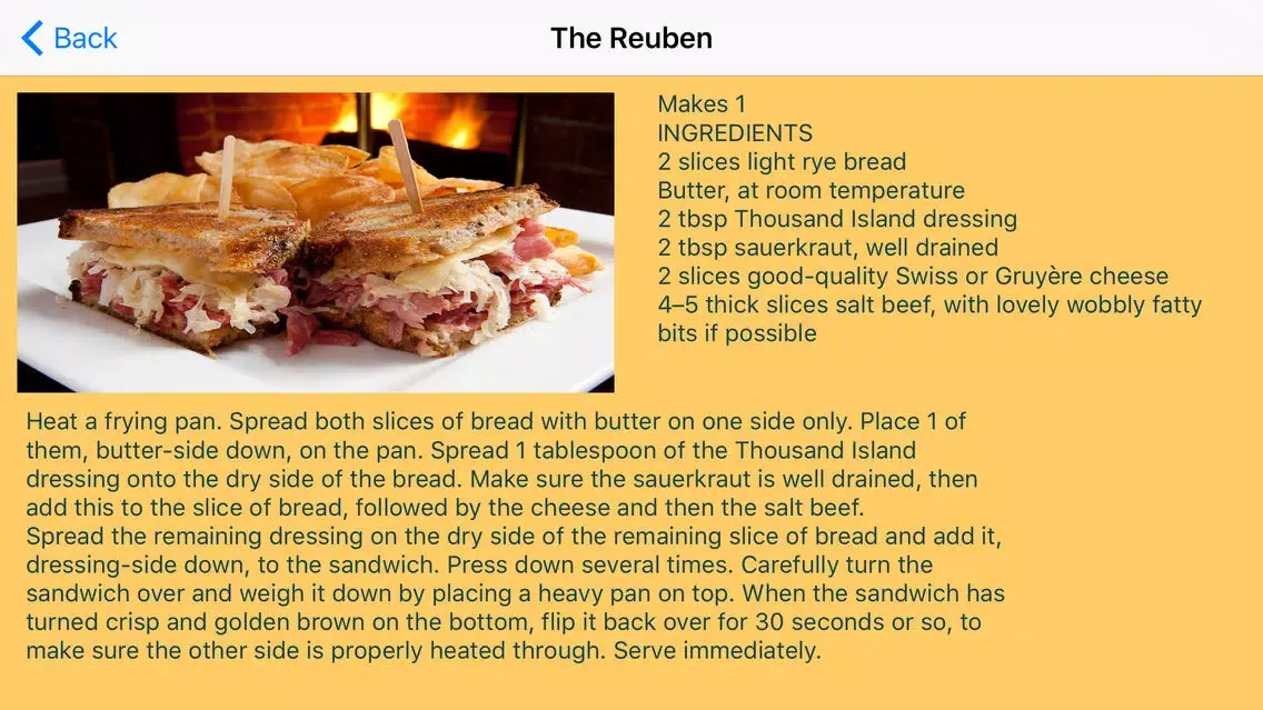 100 Sandwich Recipes应用截图