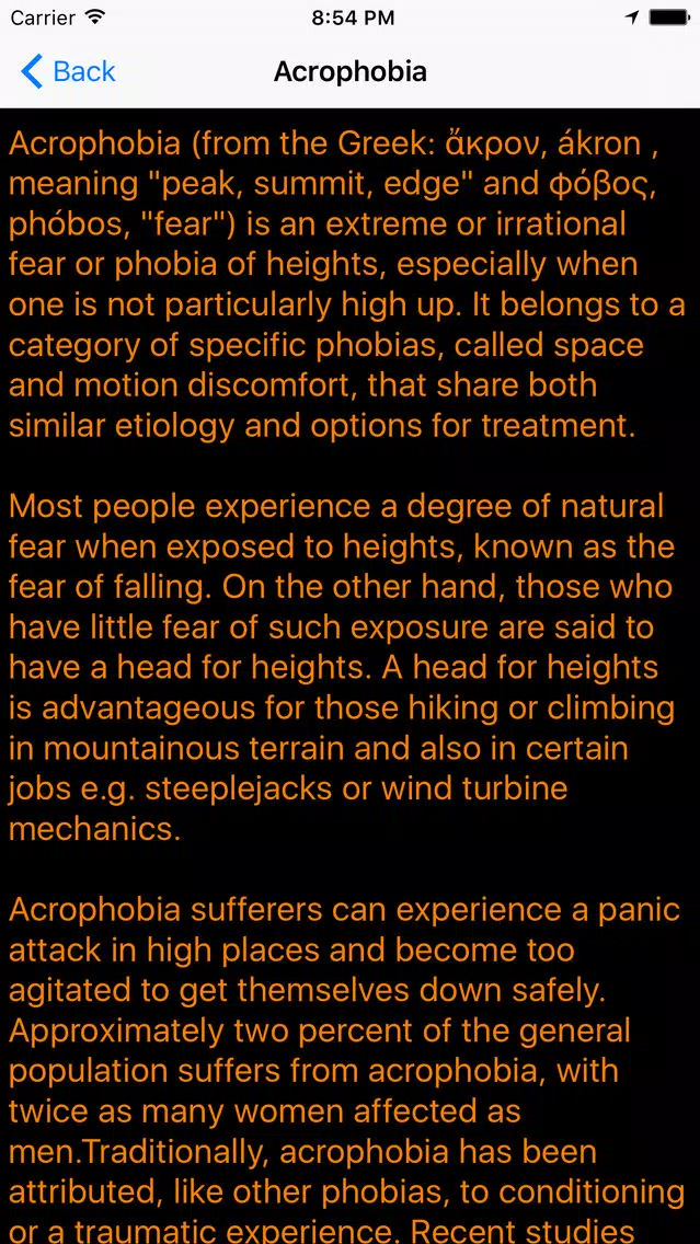 Скриншоты Phobia Guide
