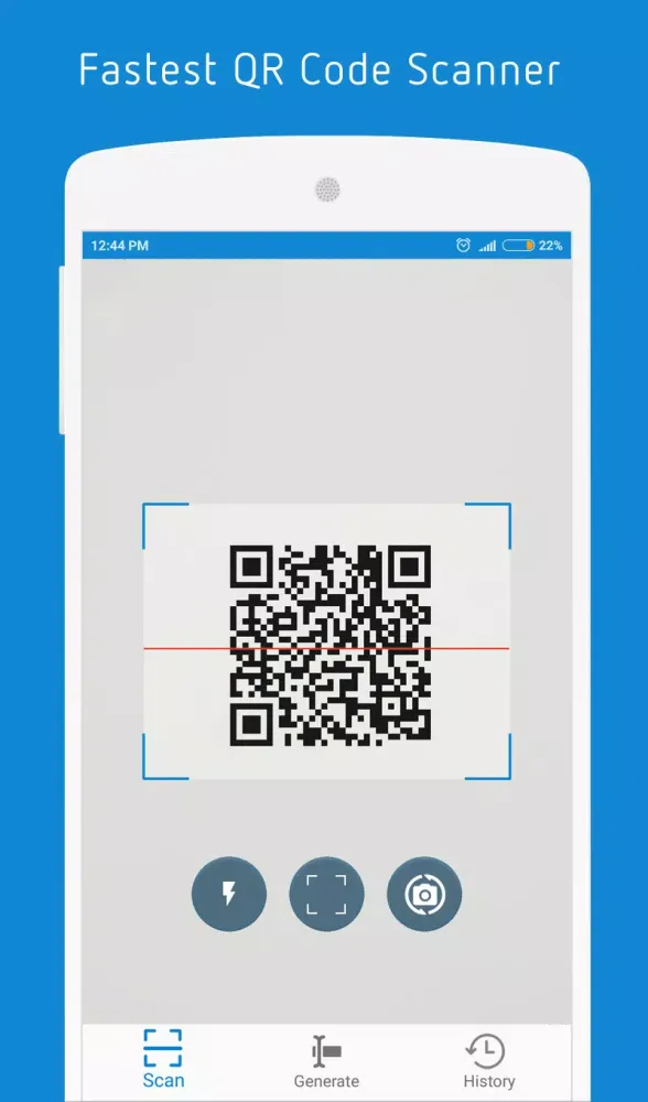 Tangkapan layar Barcode Scanner