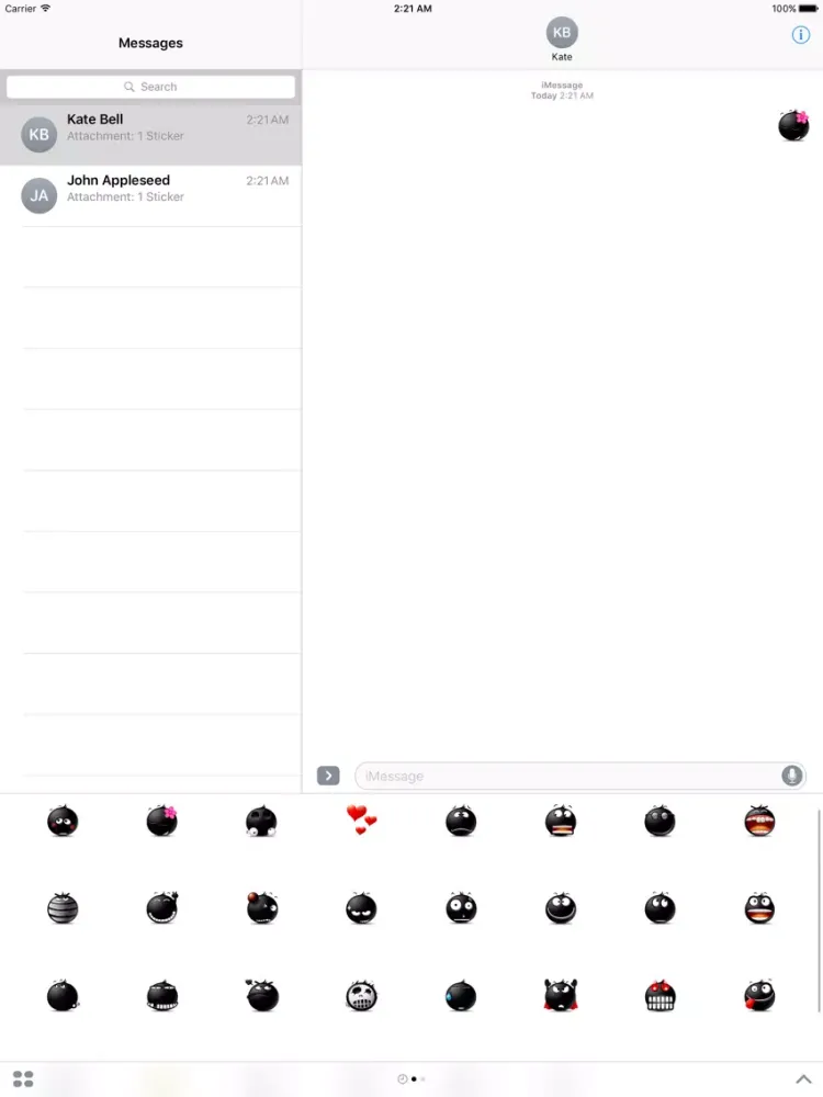 Blacky Smiles iPad  Ekran Görüntüleri