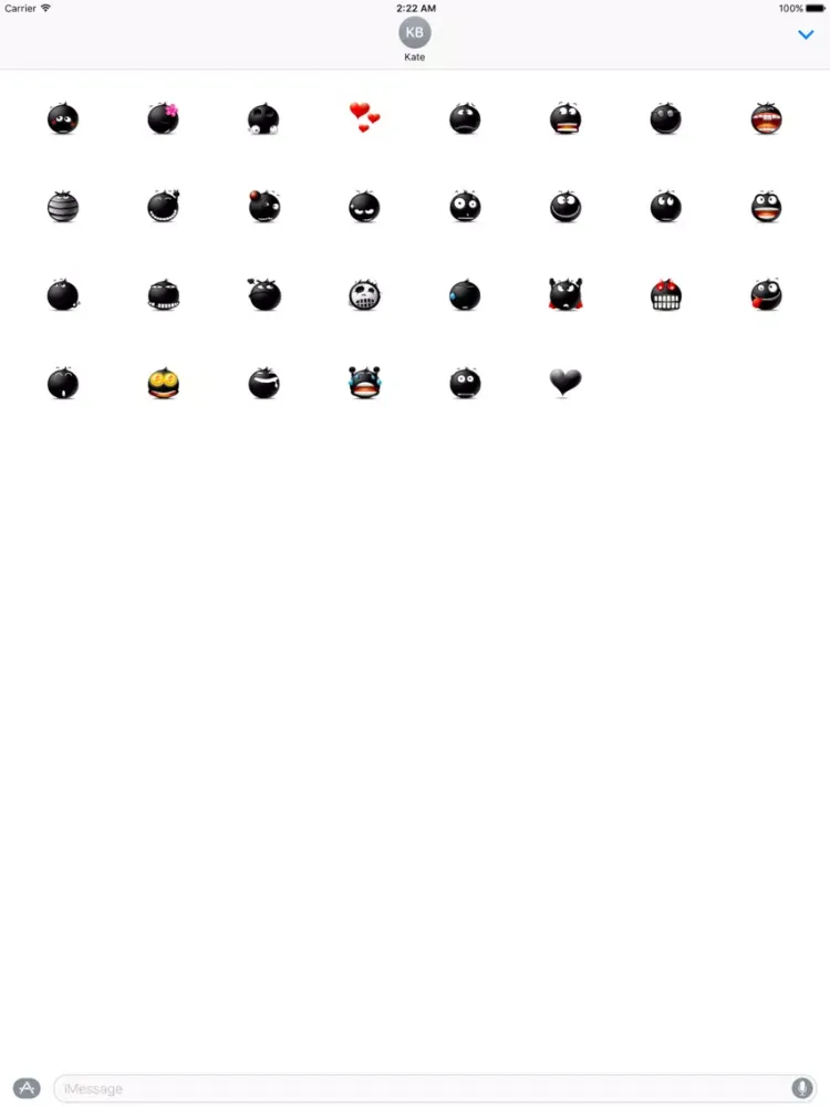 Blacky Smiles iPad  Ekran Görüntüleri