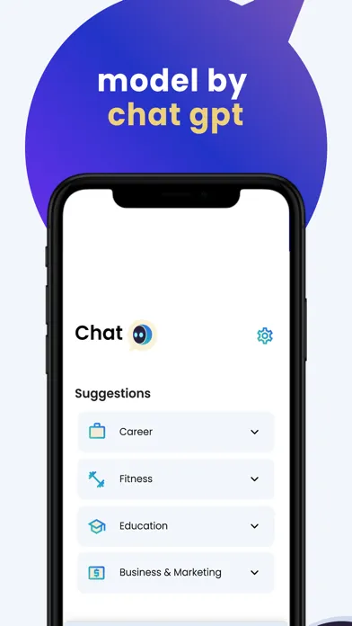 Capturas de tela do Chat Ai - Chatbot Assistant Ap