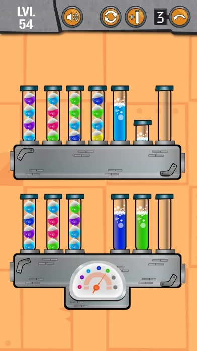 Tangkapan skrin Balloons Sort Puzzle