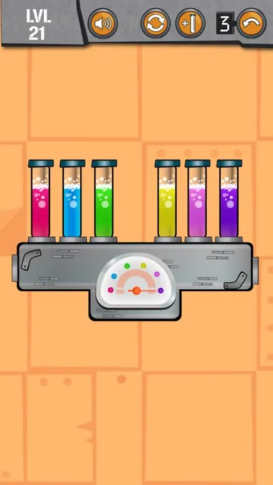 Tangkapan skrin Balloons Sort Puzzle