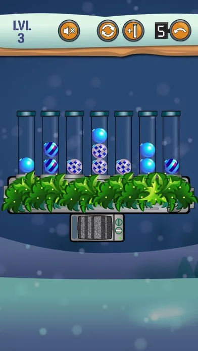 Tangkapan skrin Balloons Sort Puzzle