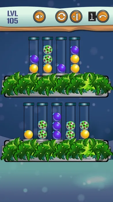 Tangkapan skrin Balloons Sort Puzzle