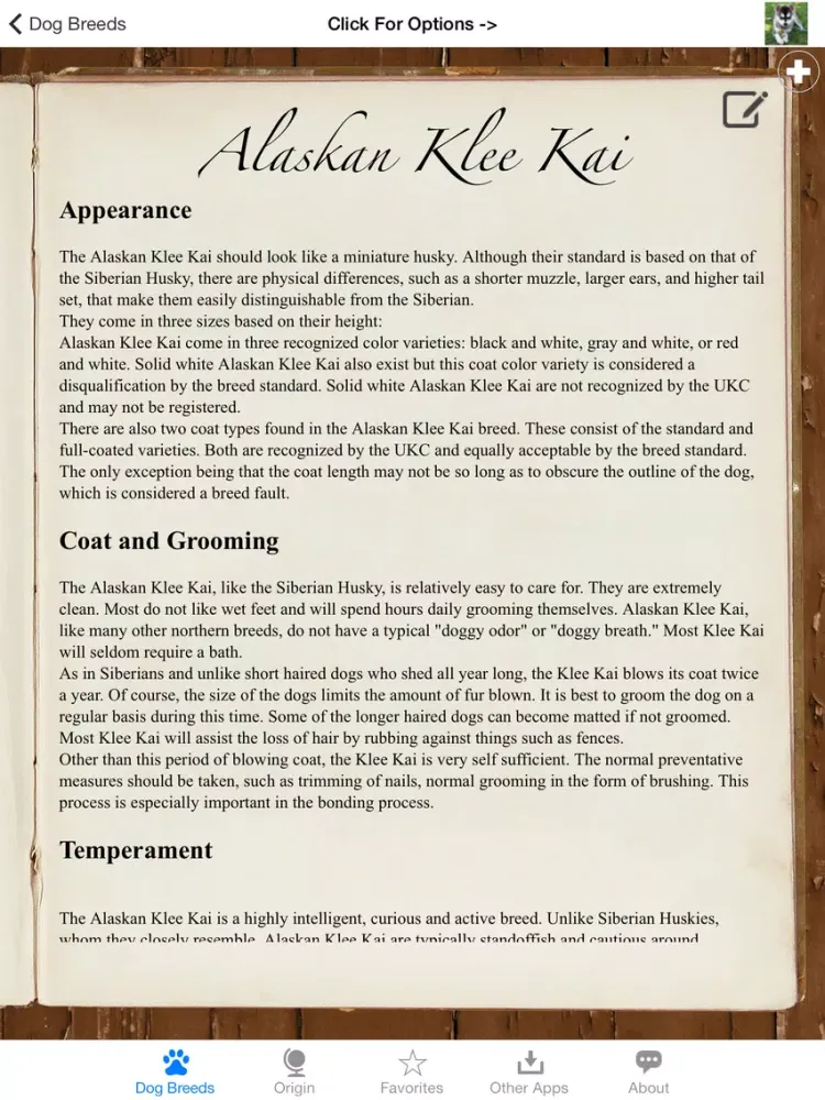 Скриншоты Guide to Dog Breeds iPad 