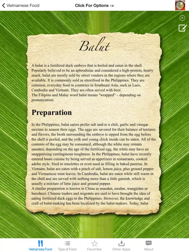 تصاویر Guide To Vietnamese Food iPad 