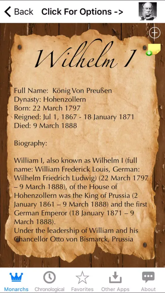 Tangkapan skrin The German Monarchy