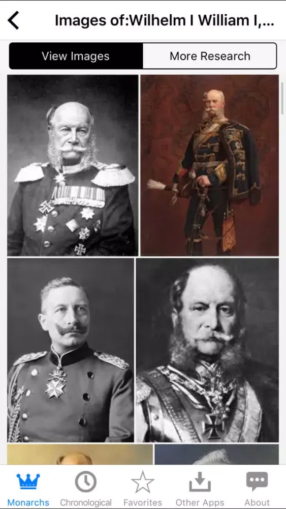 Tangkapan skrin The German Monarchy