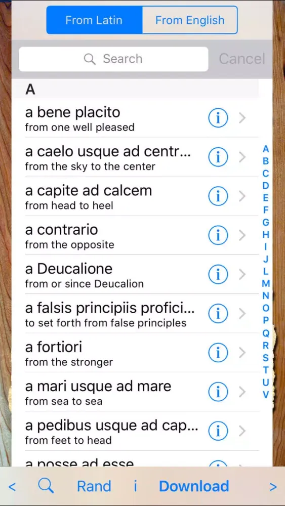 تصاویر Latin Phrases Pro