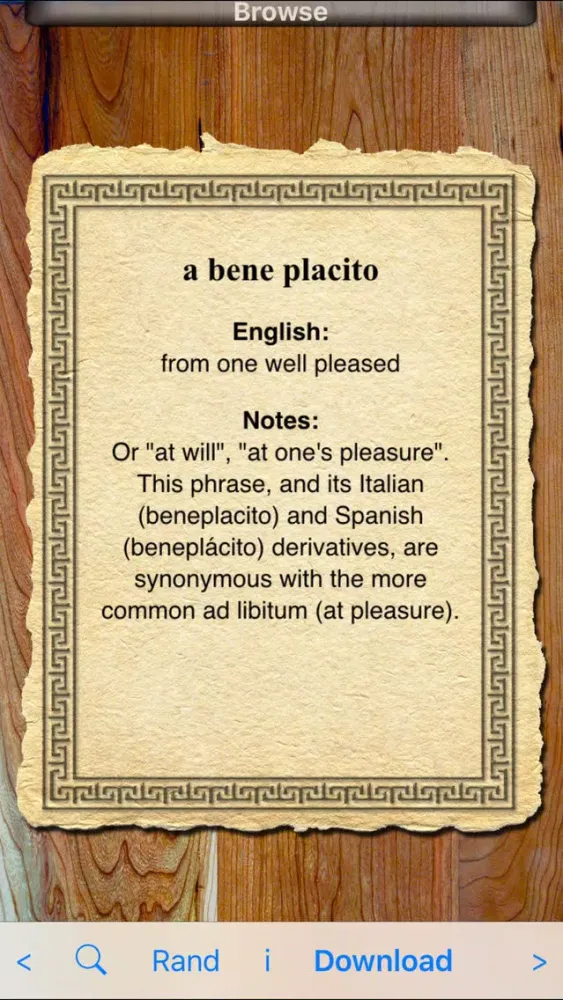 تصاویر Latin Phrases Pro