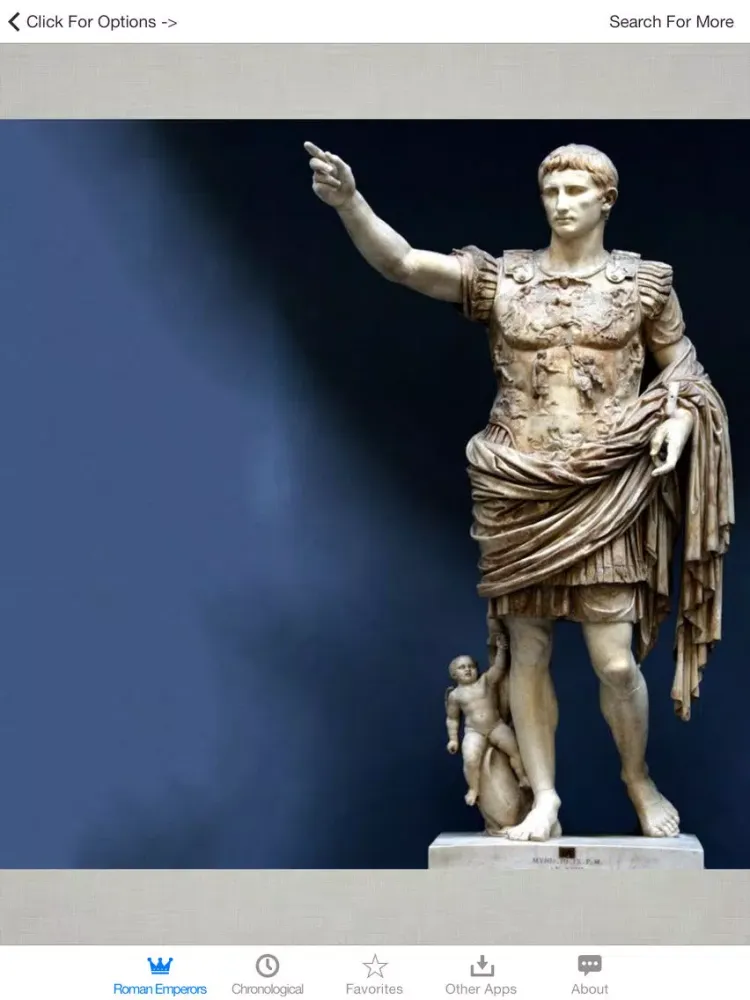Capturas de tela do The Roman Emperors iPad 