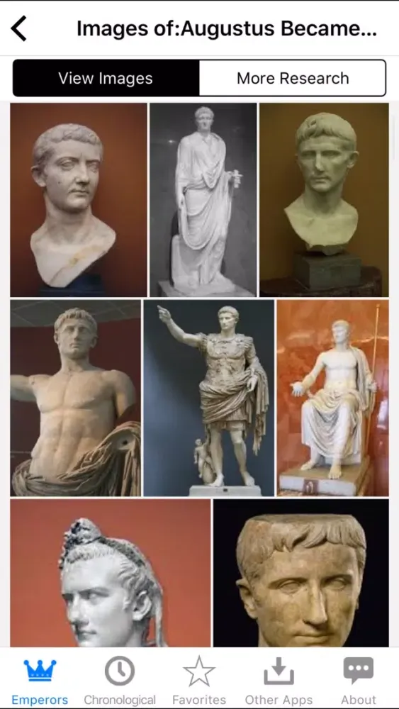 Capturas de tela do The Roman Emperors
