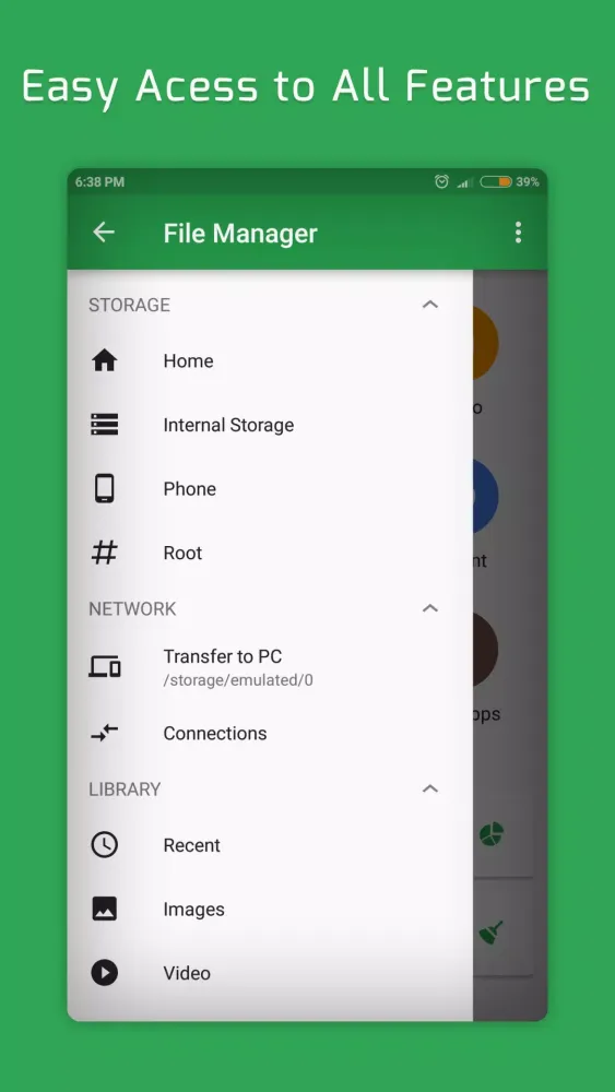 File Manager Screenshots