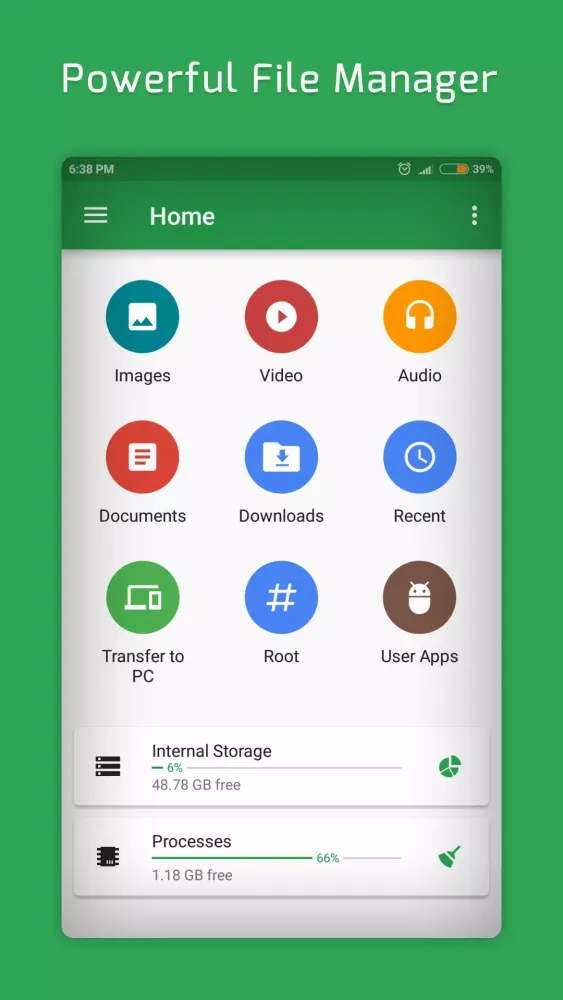 File Manager Screenshots