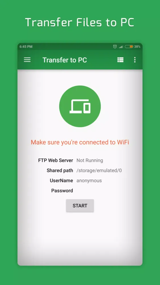 File Manager Screenshots