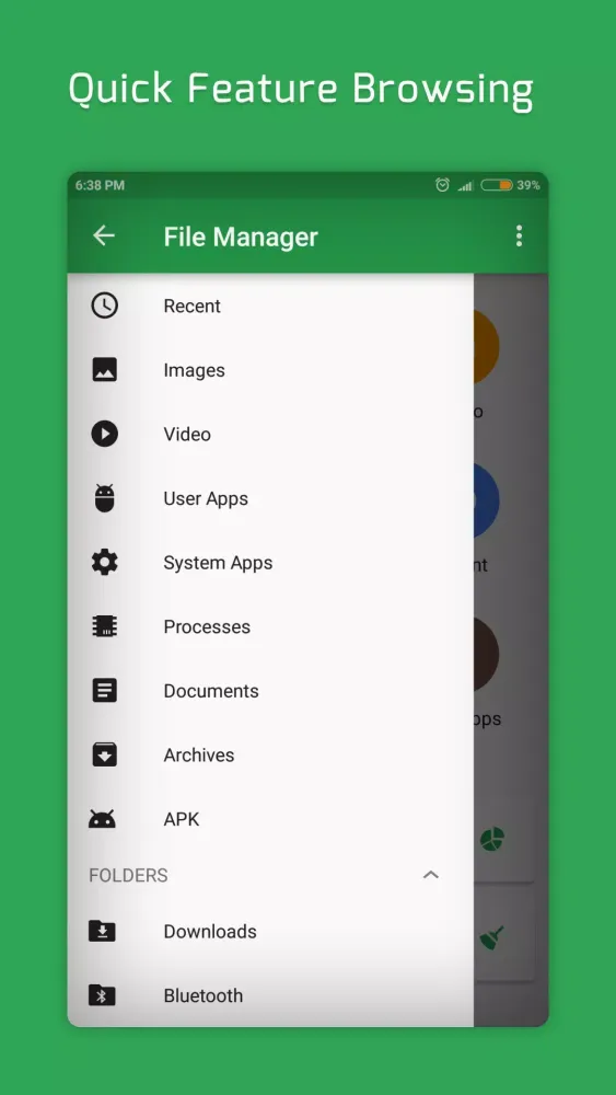File Manager Screenshots