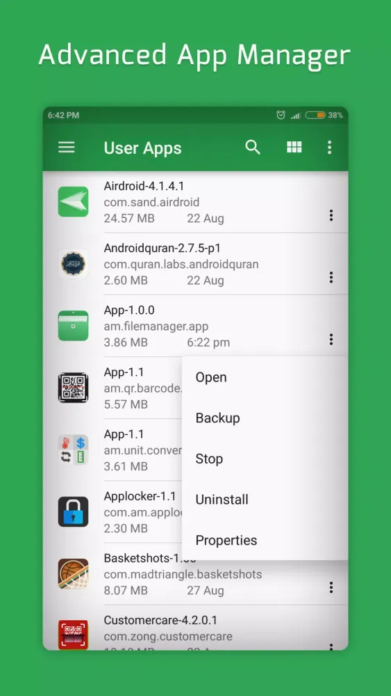 File Manager Screenshots