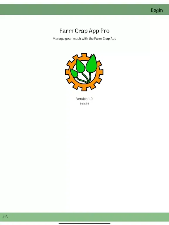 Ảnh chụp màn hình của Farm Crap App Pro iPad 