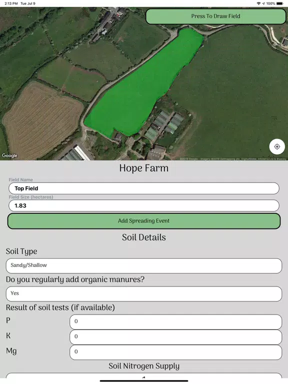 Farm Crap App Pro iPad 应用截图