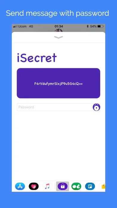 iSecure - Secure messaging Ekran Görüntüleri
