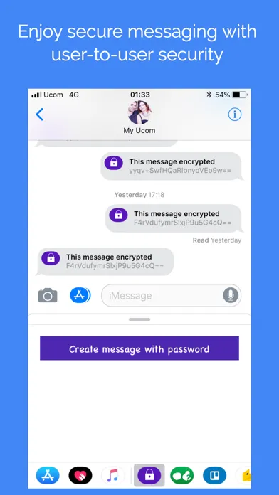iSecure - Secure messaging Ekran Görüntüleri