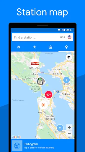 Captures d'écran de Radiogram - Radio App