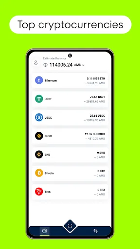 SkyLabs: Wallet and Terminals Screenshots