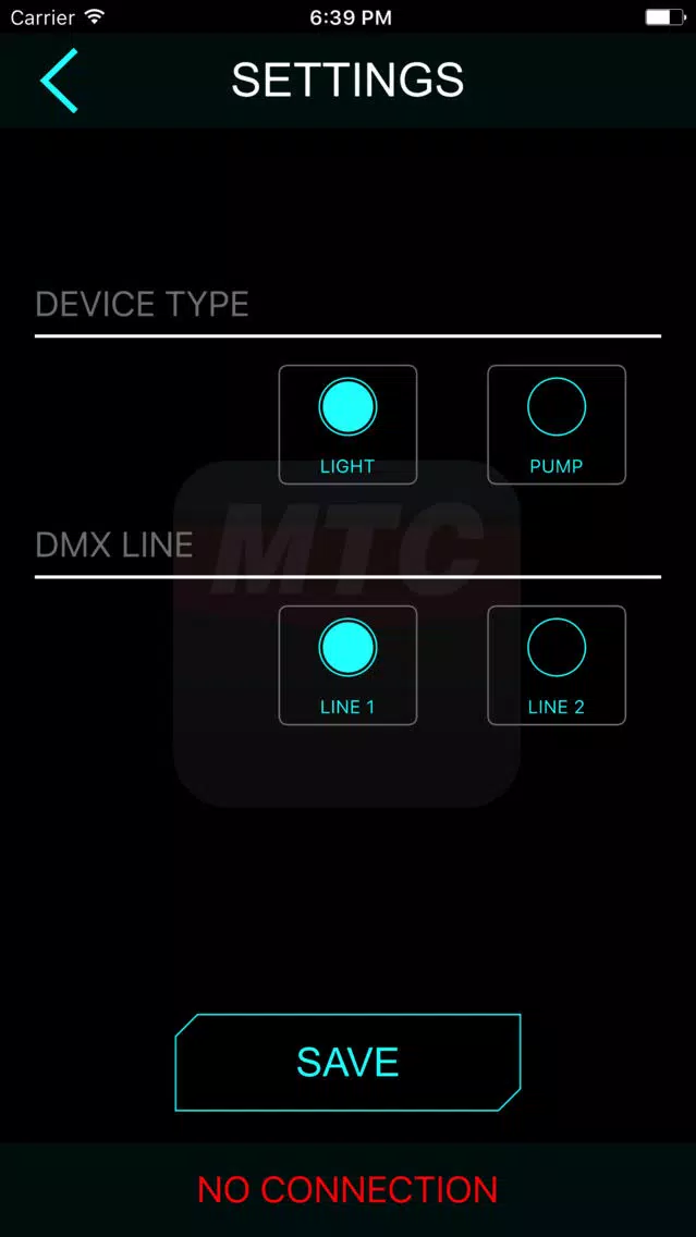 ภาพหน้าจอของ MTC MControl