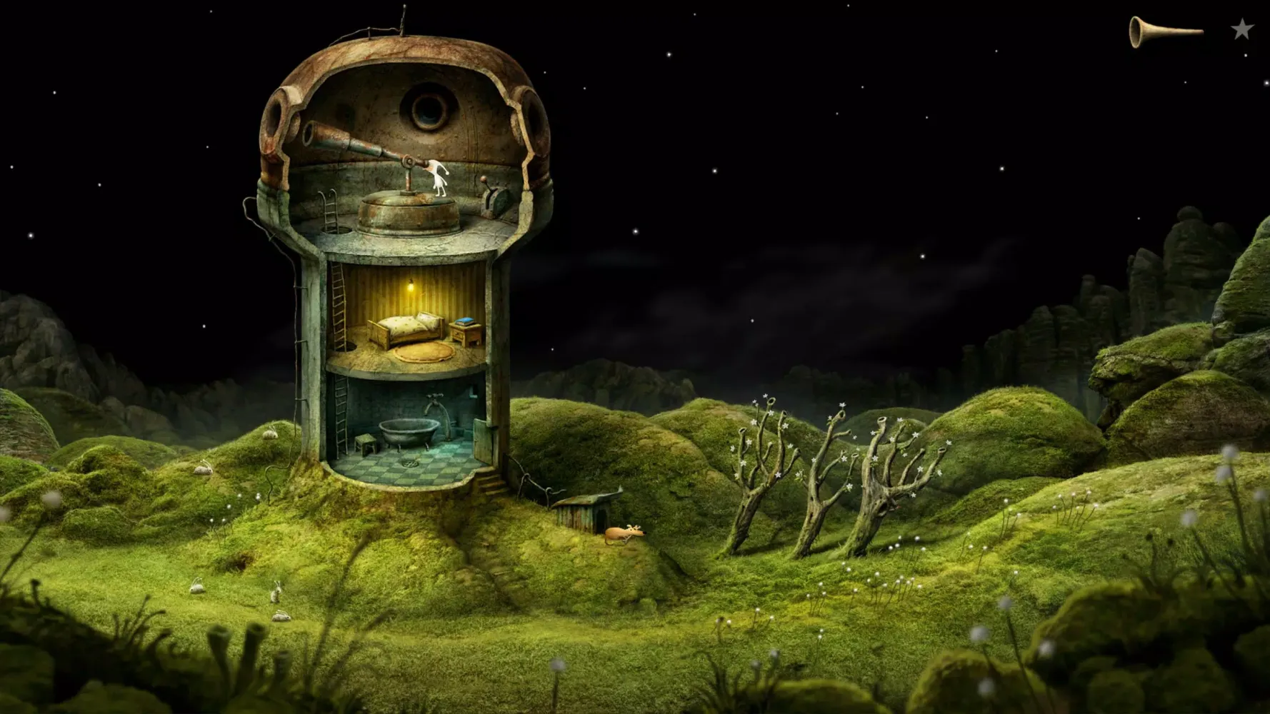Tangkapan skrin Samorost 3 Demo