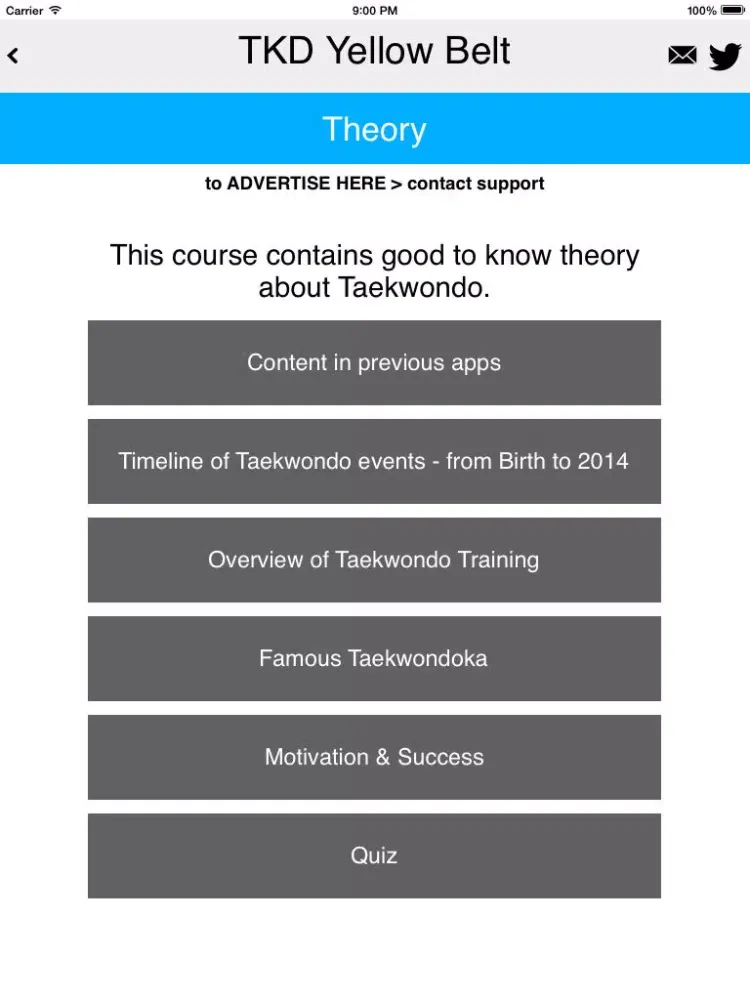 The Taekwondo Yellow Belt iPad  سکرین شاٹس