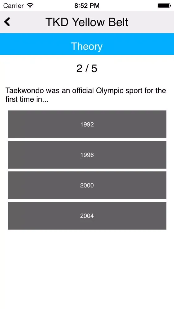 The Taekwondo Yellow Belt سکرین شاٹس