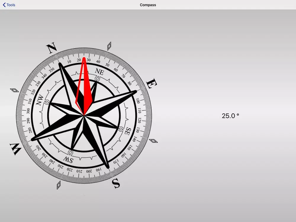 Tangkapan layar Smart Measurement iPad 