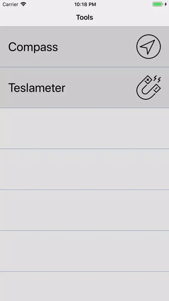 Tangkapan layar Smart Measurement