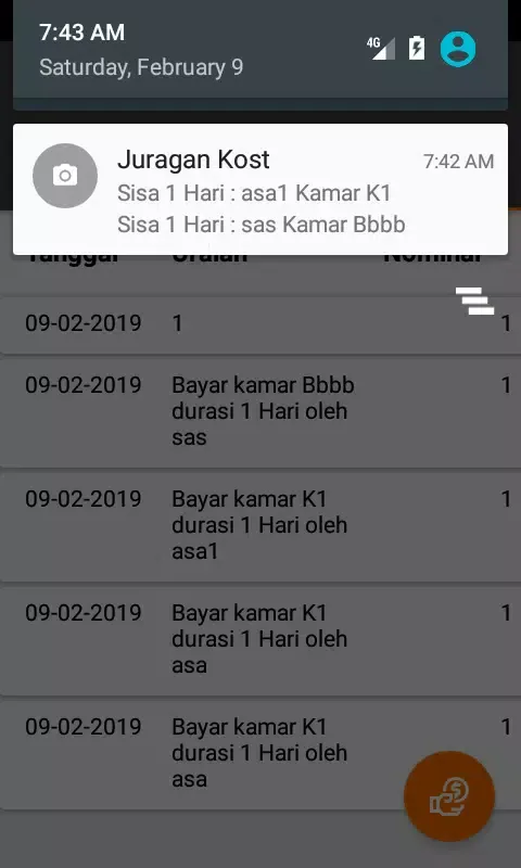 Capturas de pantalla de Juragan Kost