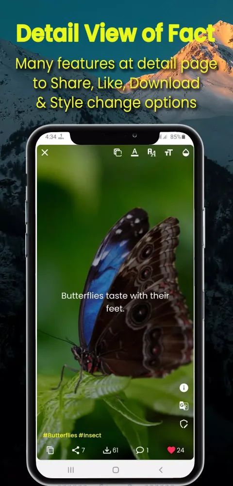 Amazing Facts Ekran Görüntüleri