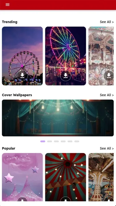 Capturas de tela do Dig Circus 4K Wallpapers