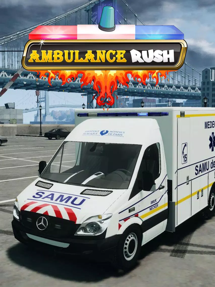 Ambulance Race Free - Emergency Nitro Dash Rescue iPad  Screenshots