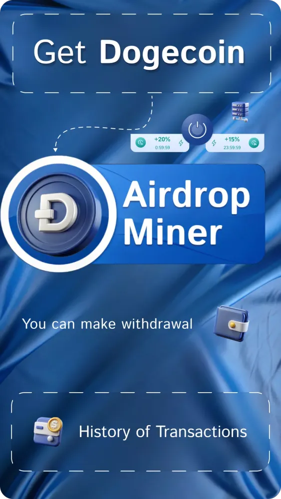 Airdrop DOGE Miner Screenshots