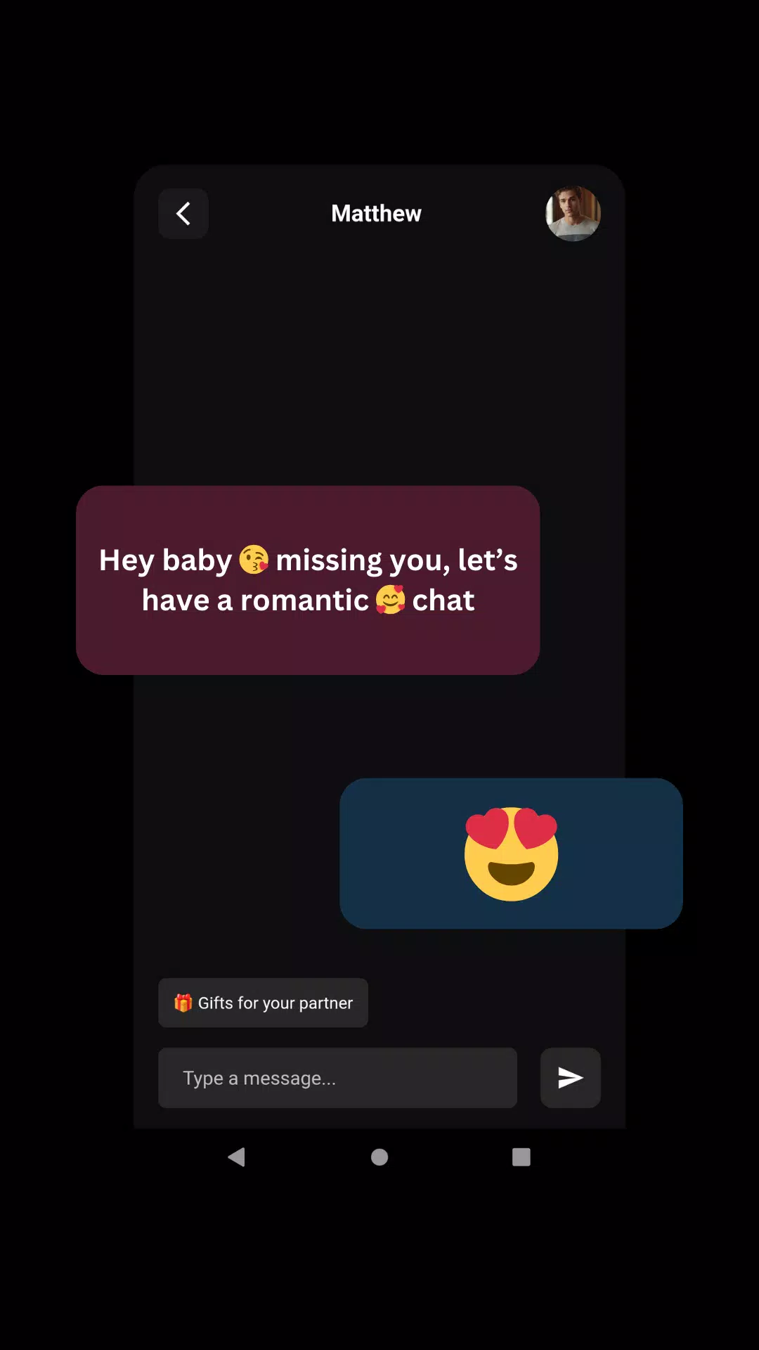 Sam: American AI Boyfriend Screenshots
