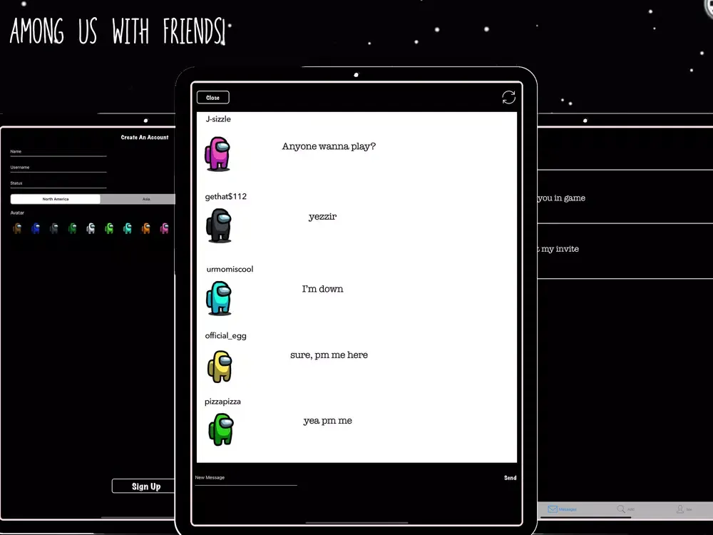 Zrzuty ekranu Friends for Among Us iPad 