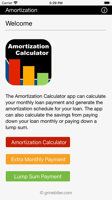 Amortization Calculator স্ক্রিনশট