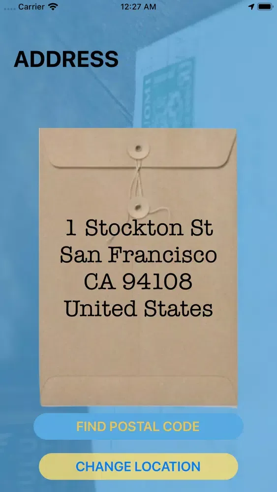 My Quick Address Screenshots