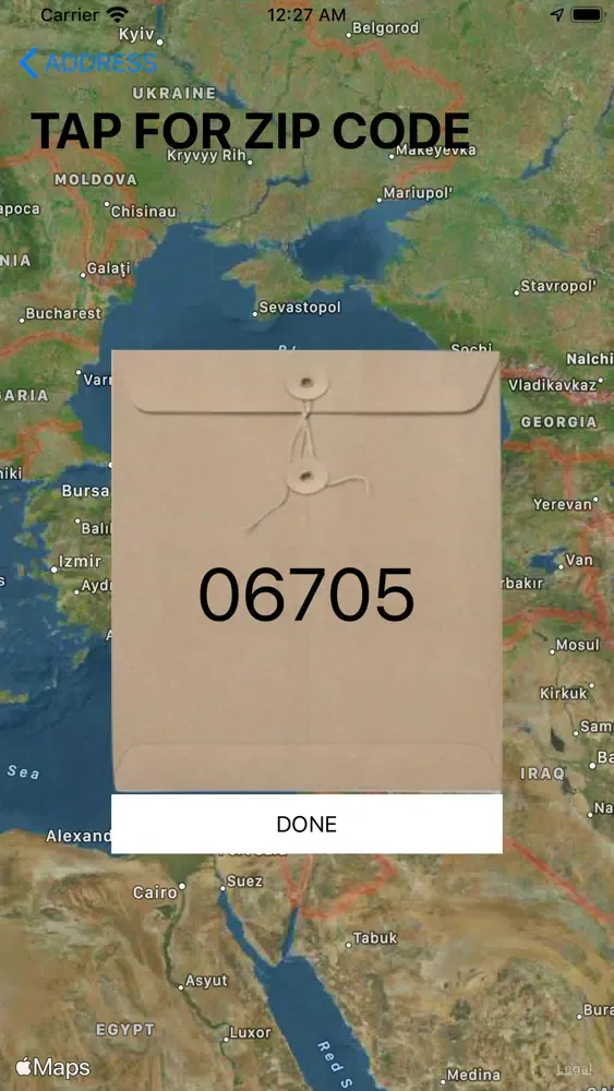 My Quick Address Screenshots