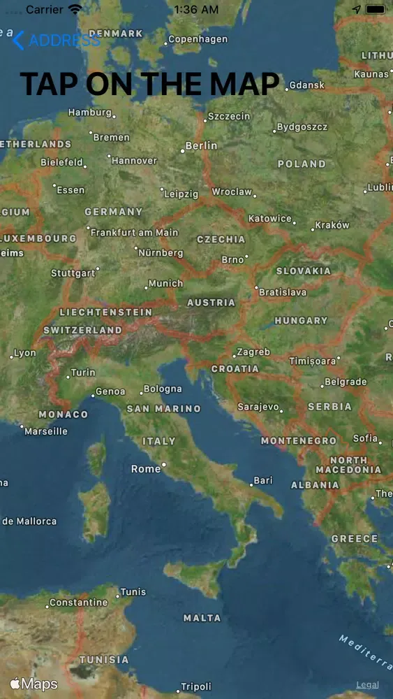 My Quick Address Screenshots