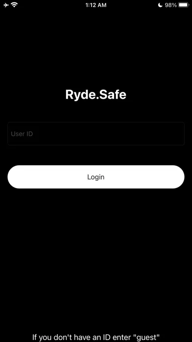 Tangkapan skrin Ryde.Safe