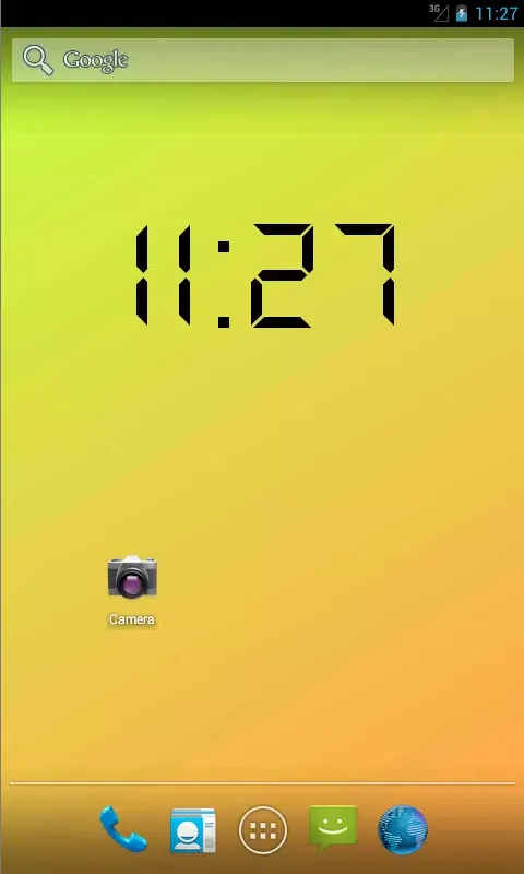 Digital Clock Live Wallpaper स्क्रीनशॉट